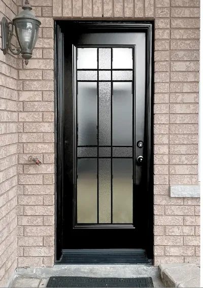 Renaissance III decorative glass door insert in Ottawa